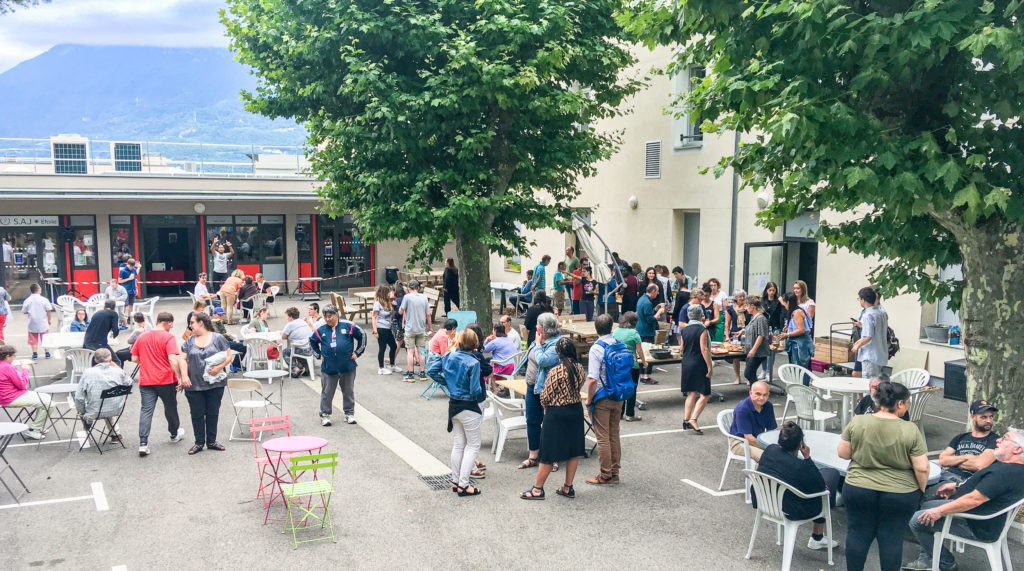 fête de l'hébergement à Sainte-Agnès