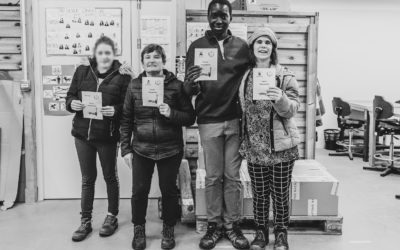 Apprentis du SERAT : le permis transpalette