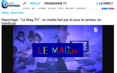 Le Mag TV au JT de Télégrenoble
