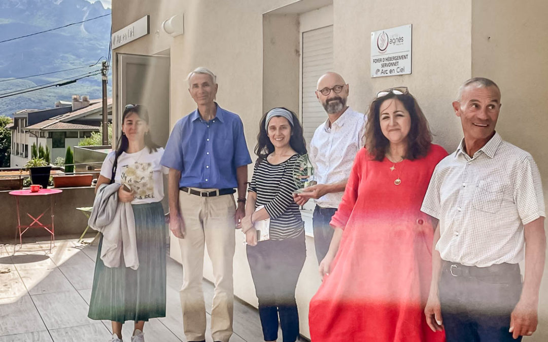 Visite des élues à Sainte-Agnès