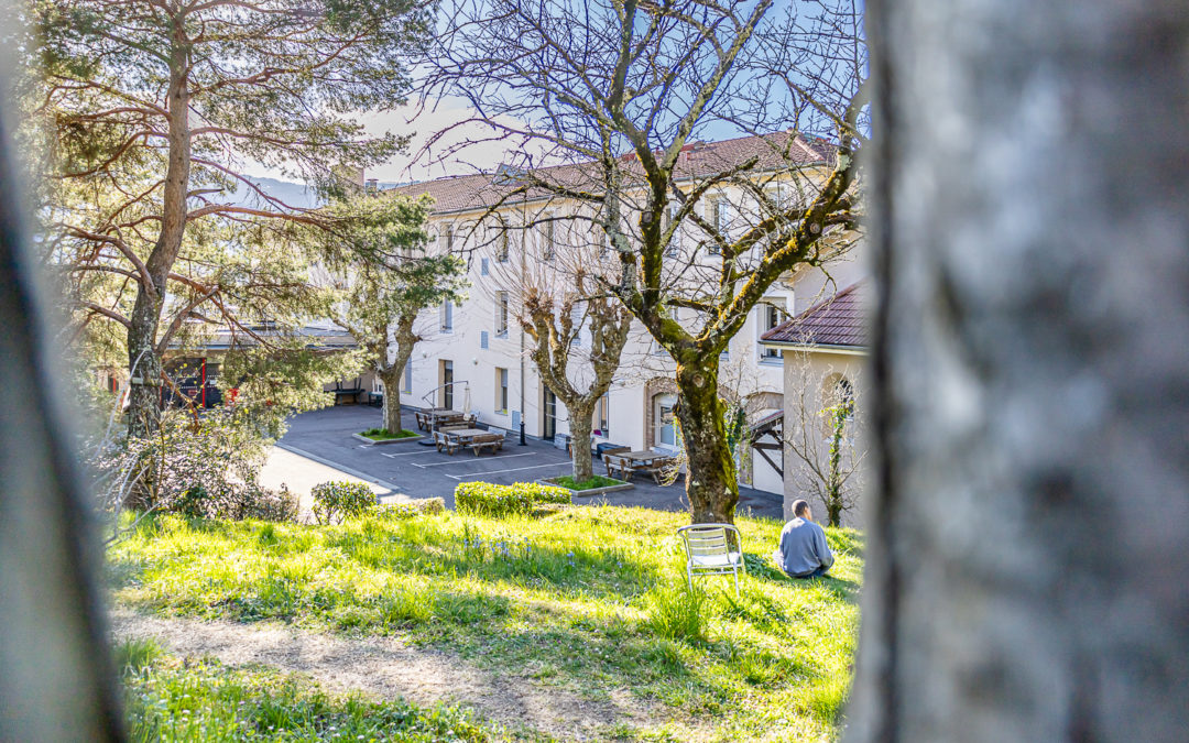 le verger en travaux Sainte Agnès